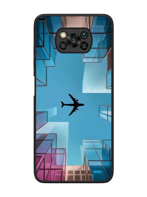 Urban Flightpath Glossy Soft Edge Case for Poco X3 Chachhi