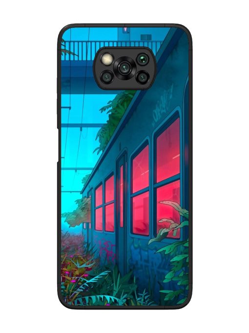 Urban Jungle Glossy Soft Edge Case for Poco X3 Chachhi