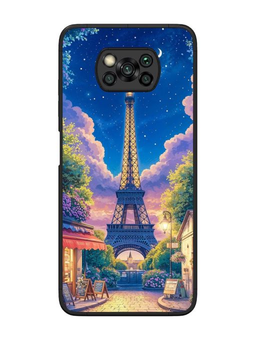 Twilight In Paris Glossy Soft Edge Case for Poco X3 Chachhi