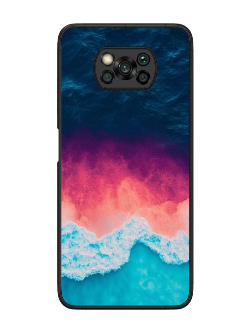 Where The Ocean Meets The Sky Glossy Soft Edge Case for Poco X3 Chachhi