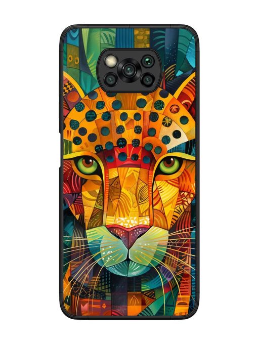 Mosaic Majesty Glossy Soft Edge Case for Poco X3 Chachhi