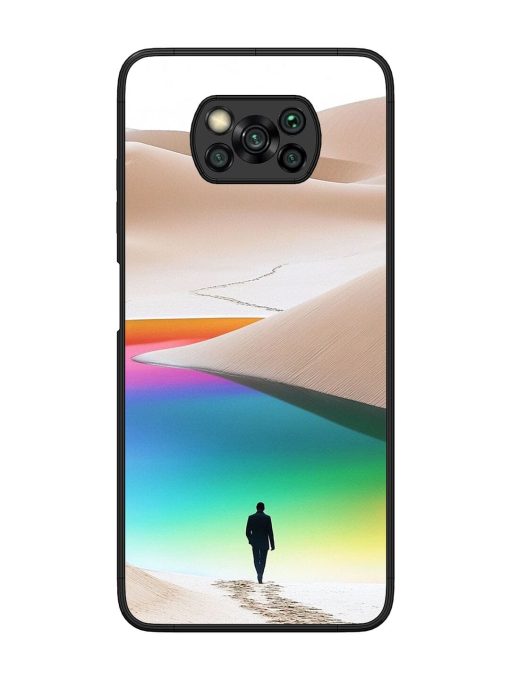 Desert Dreams Glossy Soft Edge Case for Poco X3 Chachhi