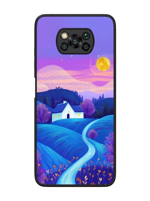 Moonlit Meadow Glossy Soft Edge Case for Poco X3 Chachhi