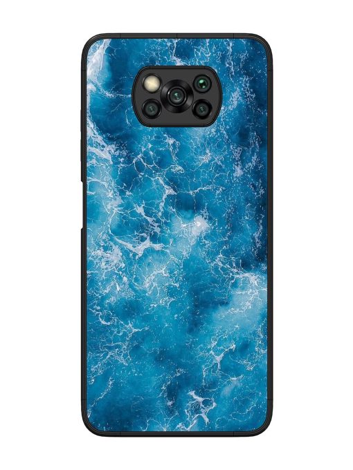 Oceanic Abyss Glossy Soft Edge Case for Poco X3 Chachhi