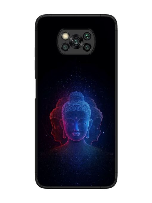 Neon Nirvana Glossy Soft Edge Case for Poco X3 Chachhi