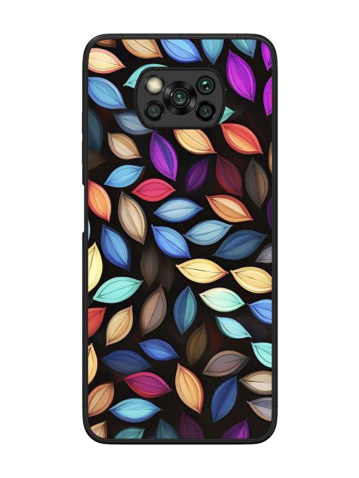 Colorful Kaleidoscope Glossy Soft Edge Case for Poco X3 Chachhi