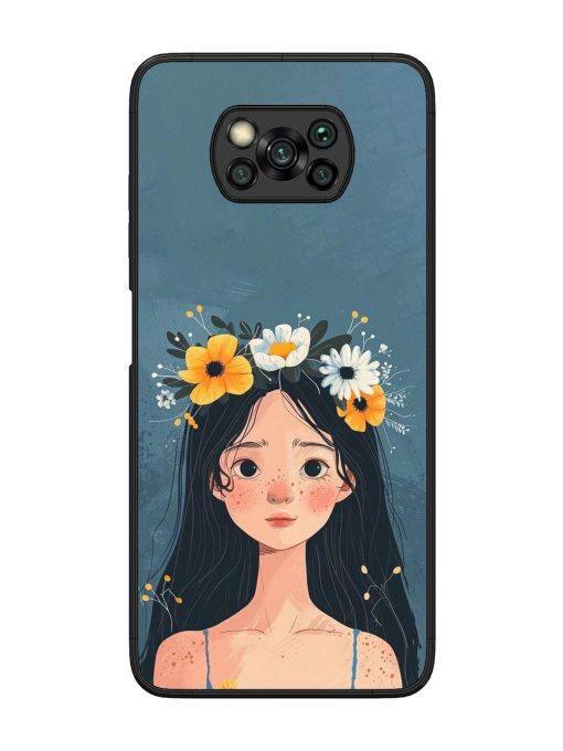 Gurl Art Glossy Soft Edge Case for Poco X3 Chachhi