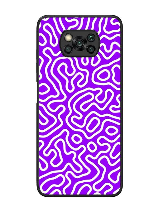 Wavy Wonder Glossy Soft Edge Case for Poco X3