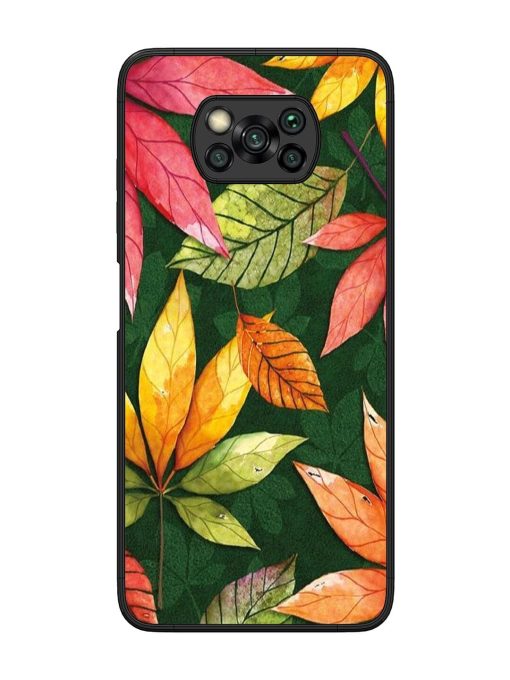 Autumn'S Embrace Glossy Soft Edge Case for Poco X3 Chachhi