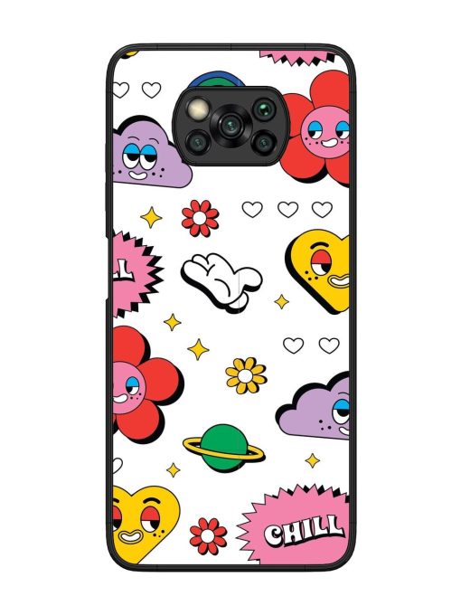 Whimsical Wonderland Glossy Soft Edge Case for Poco X3 Chachhi