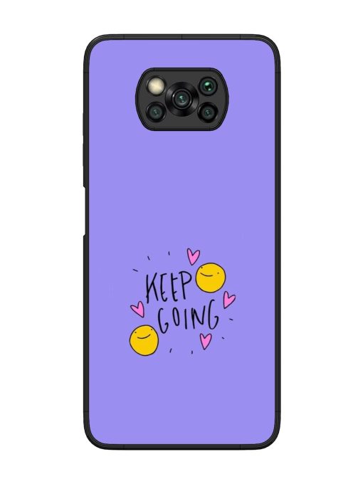 Smiling Through It All Glossy Soft Edge Case for Poco X3 Chachhi