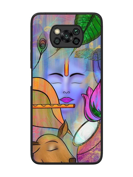 Divine Serenity Glossy Soft Edge Case for Poco X3 Chachhi