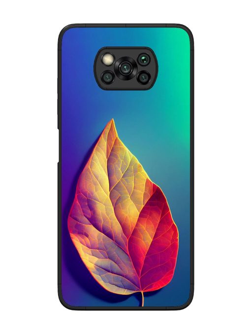 Autumn'S Embrace Glossy Soft Edge Case for Poco X3 Chachhi