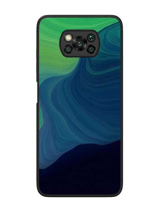 Oceanic Dreams Glossy Soft Edge Case for Poco X3 Chachhi