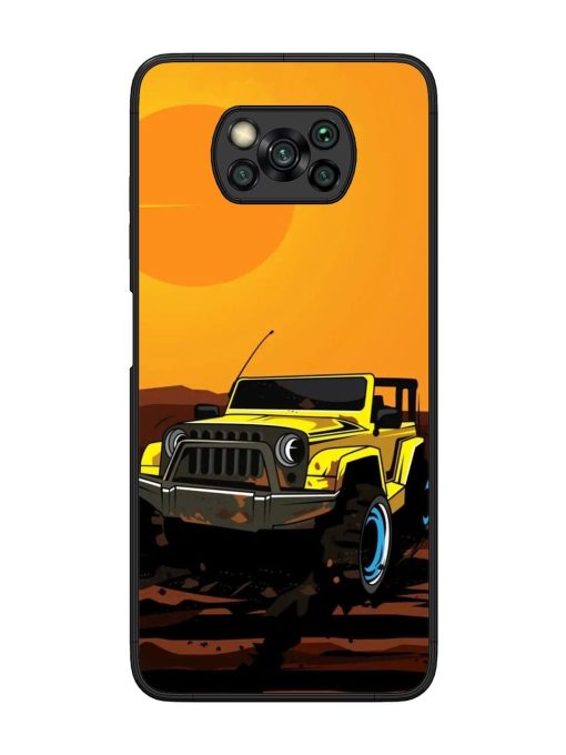 Sunset Cruise Glossy Soft Edge Case for Poco X3 Pro Chachhi