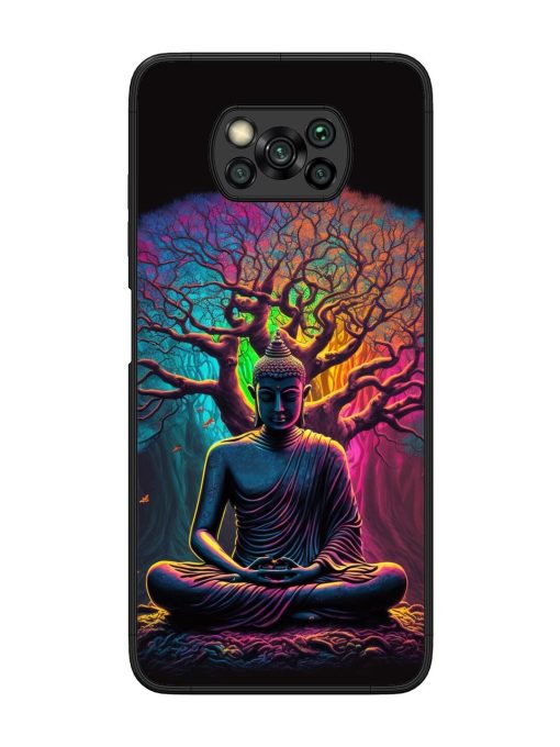 Enlightened Serenity Glossy Soft Edge Case for Poco X3 Pro Chachhi