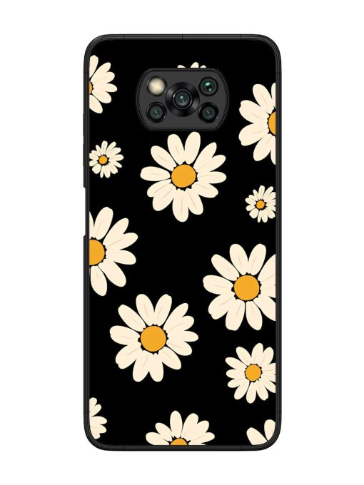 Daisies In The Night Glossy Soft Edge Case for Poco X3 Pro Chachhi