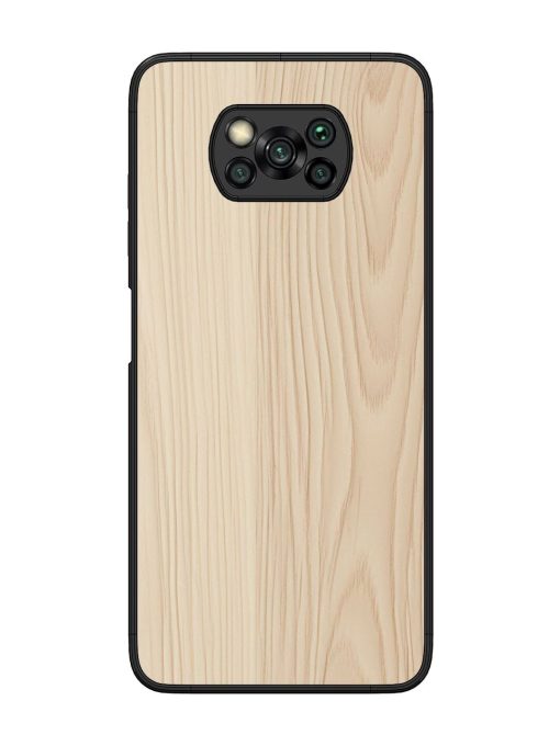 Textured Timber Glossy Soft Edge Case for Poco X3 Pro Chachhi