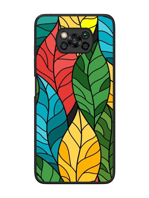 Foliage Fiesta Glossy Soft Edge Case for Poco X3 Pro Chachhi