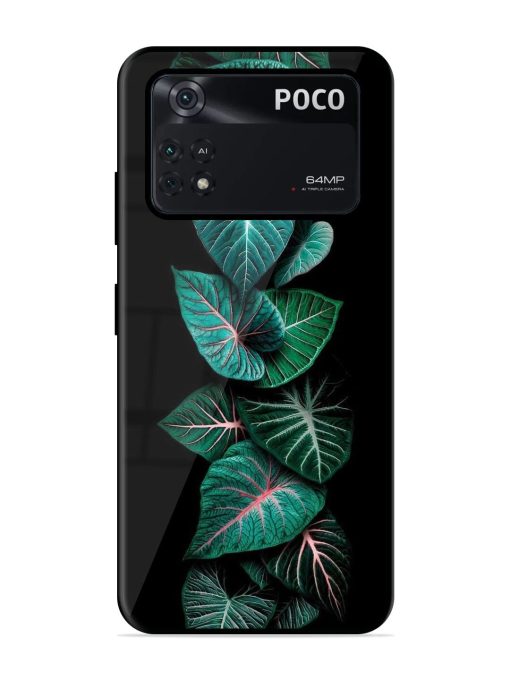 Emerald Elegance Glossy Soft Edge Case for Poco X4 Pro (5G)