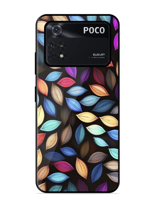 Colorful Kaleidoscope Glossy Soft Edge Case for Poco X4 Pro (5G) Chachhi