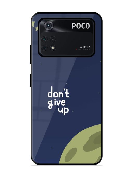 Keep Shining Glossy Soft Edge Case for Poco X4 Pro (5G) Chachhi