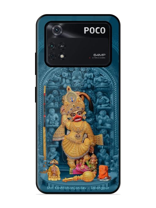 Divine Grace Of Shri Kashtabhanjandev Glossy Soft Edge Case for Poco X4 Pro (5G) Chachhi