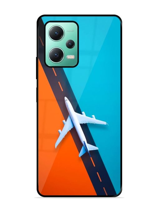 Skyward Bound Glossy Soft Edge Case for Poco X5 (5G)