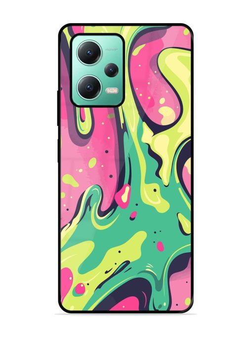 Gooey Grooves Glossy Soft Edge Case for Poco X5 (5G)