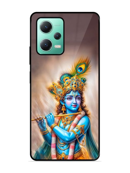 Divine Krishna Glossy Soft Edge Case for Poco X5 (5G)