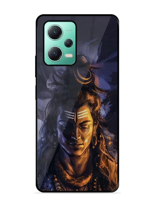 Lord Shiva Glossy Soft Edge Case for Poco X5 (5G)