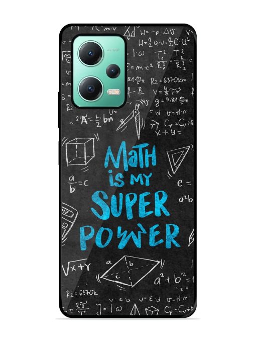 Math Magic Glossy Soft Edge Case for Poco X5 (5G)