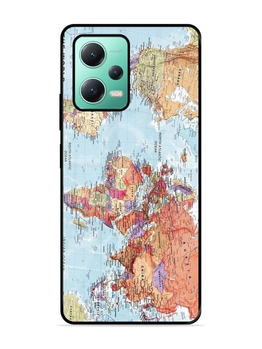 Our Blue Marble Glossy Soft Edge Case for Poco X5 (5G)