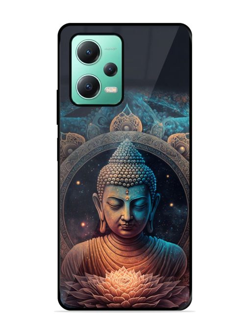 The Buddha Art Glossy Soft Edge Case for Poco X5 (5G)