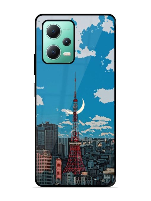 Tokyo Twilight Glossy Soft Edge Case for Poco X5 (5G)