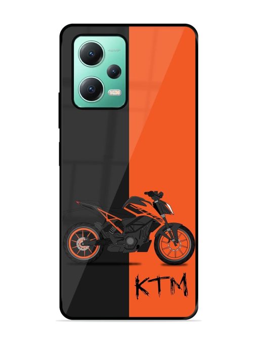 Orange Beast Glossy Soft Edge Case for Poco X5 (5G)