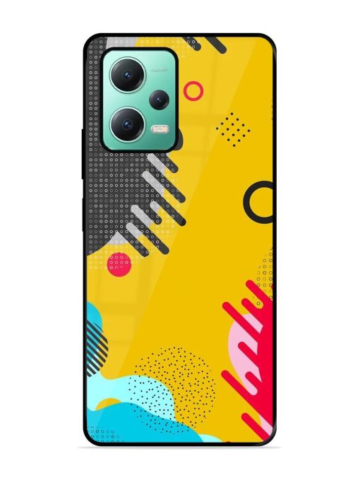 Neon Pop Glossy Soft Edge Case for Poco X5 (5G)