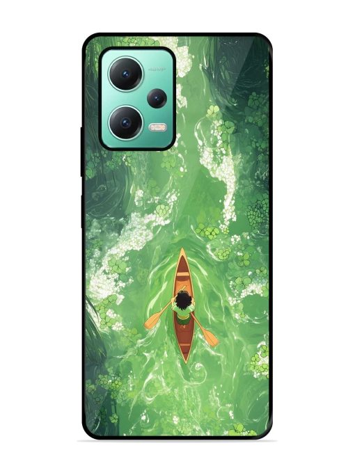 Solitude On The River Glossy Soft Edge Case for Poco X5 (5G)