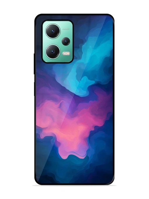 Cosmic Canvas Glossy Soft Edge Case for Poco X5 (5G)