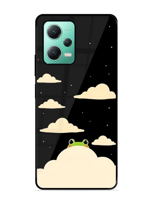 Froggy Night Sky Glossy Soft Edge Case for Poco X5 (5G)