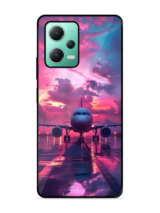 Neon Runway Glossy Soft Edge Case for Poco X5 (5G)