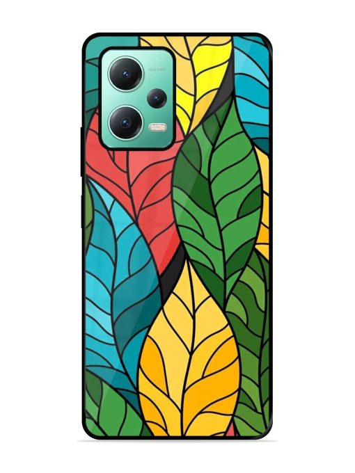 Foliage Fiesta Glossy Soft Edge Case for Poco X5 (5G)