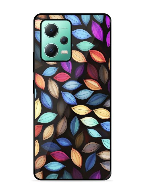 Colorful Kaleidoscope Glossy Soft Edge Case for Poco X5 (5G)