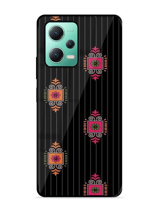 Ornate Elegance Glossy Soft Edge Case for Poco X5 (5G)