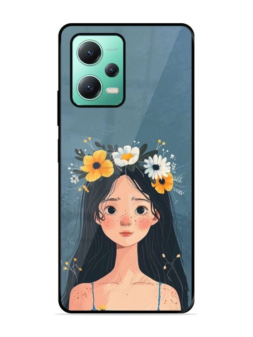 Gurl Art Glossy Soft Edge Case for Poco X5 (5G)