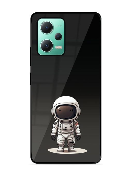 Neon Astronaut Glossy Soft Edge Case for Poco X5 (5G)