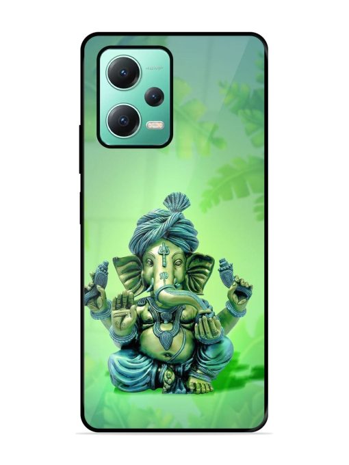 Ganesha, The Remover Of Obstacles Glossy Soft Edge Case for Poco X5 (5G)