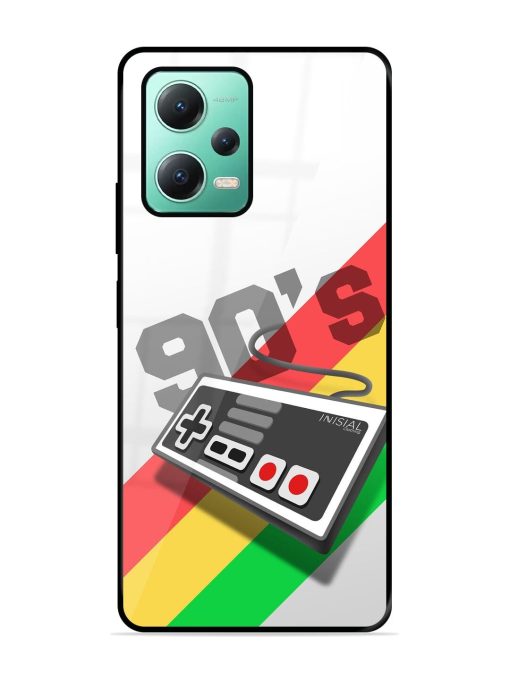 90S Nostalgia Glossy Soft Edge Case for Poco X5 (5G)