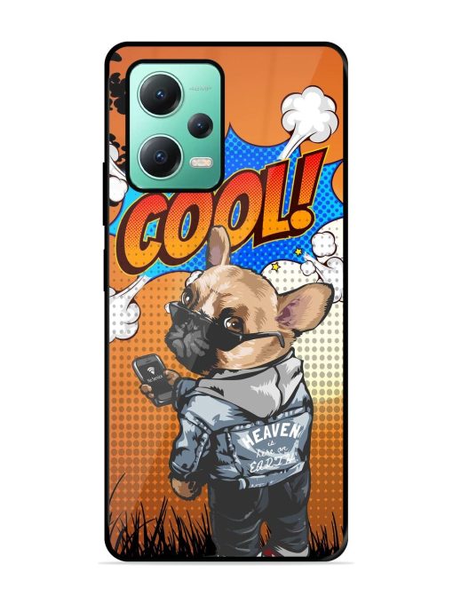 Cool Pup Glossy Soft Edge Case for Poco X5 (5G)