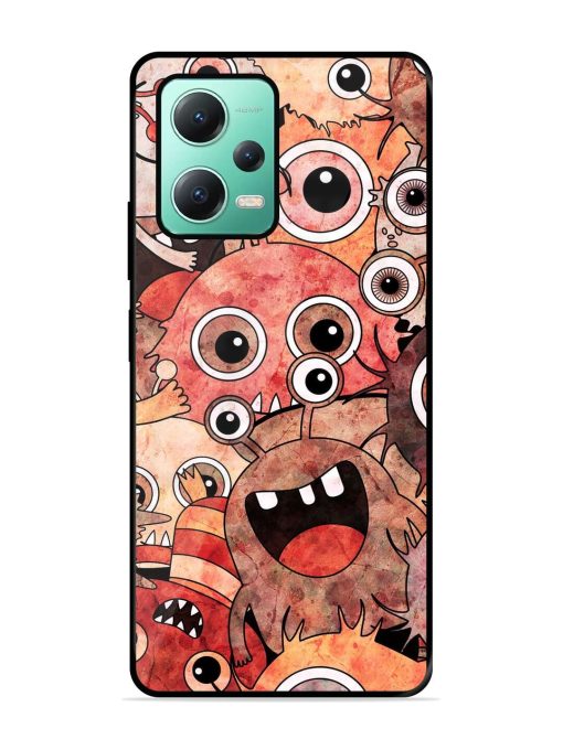 Monster Mash Glossy Soft Edge Case for Poco X5 (5G)